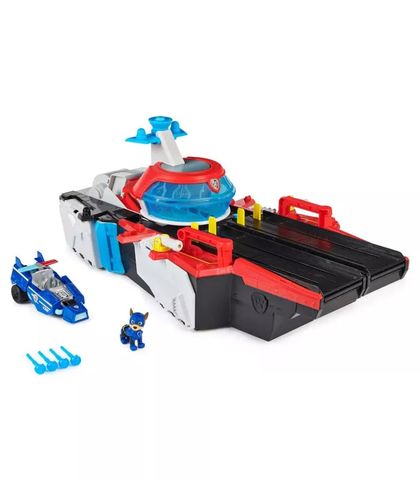  Bộ Tàu Sân Bay Biến Hình 6067075 Paw Patrol The Mighty Movie Aircraft Carrier HQ 