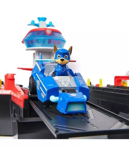  Bộ Tàu Sân Bay Biến Hình 6067075 Paw Patrol The Mighty Movie Aircraft Carrier HQ 
