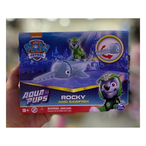 Đồ chơi Aqua Pups Rocky and Sawfish PAW Patrol