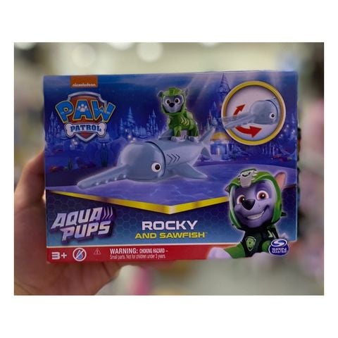  Đồ chơi Aqua Pups Rocky and Sawfish PAW Patrol 