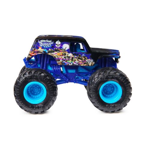  6068651 Monster Jam Digger xanh tím 