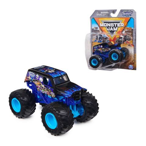  6068651 Monster Jam Digger xanh tím 