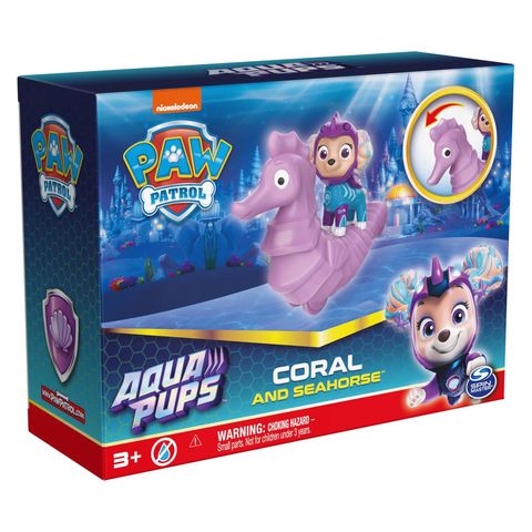  Đồ chơi Paw Patrol Aqua Pups Coral & Seahorse Figure Set 