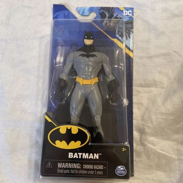 Đồ chơi mô hình DC The Caped Crusader Battle Armor Batman XÁM 6058282