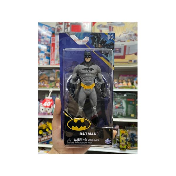 Đồ chơi mô hình DC The Caped Crusader Battle Armor Batman XÁM 6058282