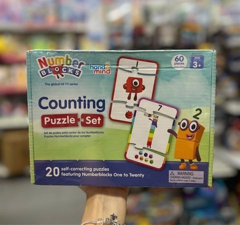  Bộ ghép và đếm số 95401 Numberblocks Counting Puzzle Set 