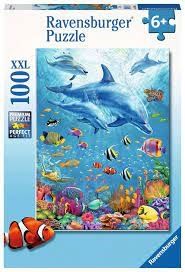  Ravensburger Pod of Dolphins 100pc 