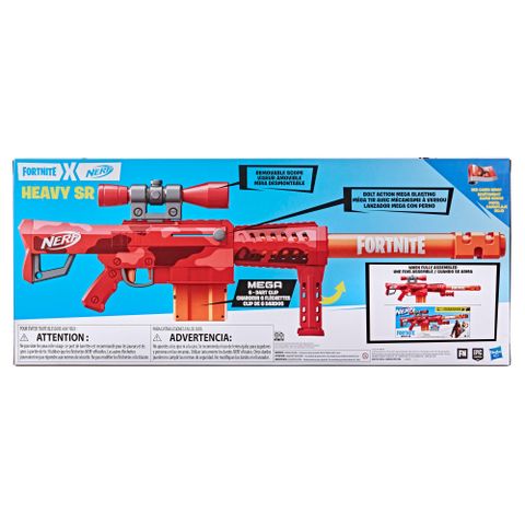  Đồ chơi trẻ em NERF Fortnite Heavy SR Blaster Scope 