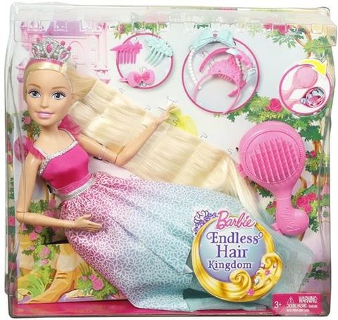  Bup be Barbie va phu kien thoi trang toc - DKR09 