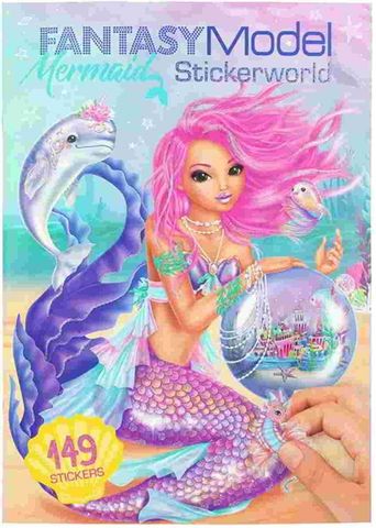  TM410846 BST thiết kế thời trang Fantasy Model Mermaid Sticker world 