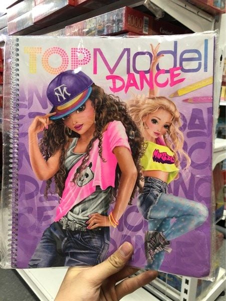  TM410959 BST thiết kế thời trang TOPModel DANCE Colouring Book 