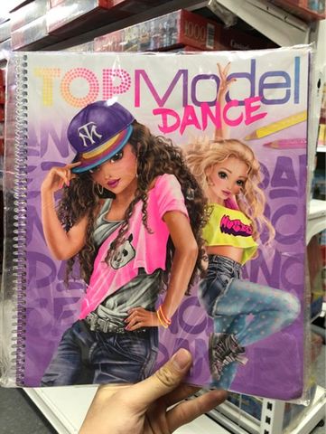  TM410959 BST thiết kế thời trang TOPModel DANCE Colouring Book 