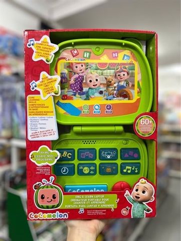  Đồ chơi học tập 63-96113 Cocomelon JJ Sing and Learn Laptop Toy For Kids 