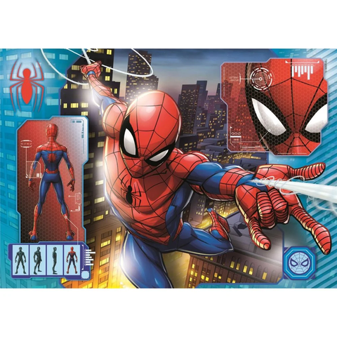  Clementoni Puzzle Spiderman, 2x60pcs 