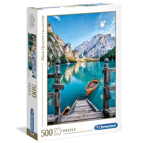  Clementoni 35039 - Braies Lake - 500 Pcs 