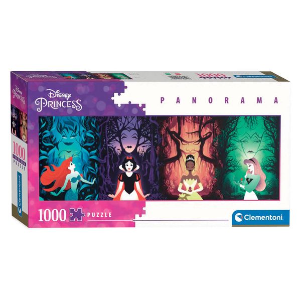 Clementoni - Panorama Puzzle 1000 Pieces Disney Princess