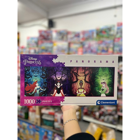  Tranh ghép Clementoni - Panorama Puzzle 1000 Pieces Disney Princess 