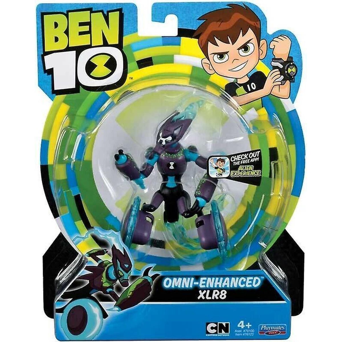 Ben 10 Omni-Enhanced XLR8 CN Playmates Cartoon 5-Inch – Đồ chơi trẻ em Ben 10 Omni-Enhanced XLR8 CN Playmates Cartoon 5-Inch – Đồ chơi trẻ em