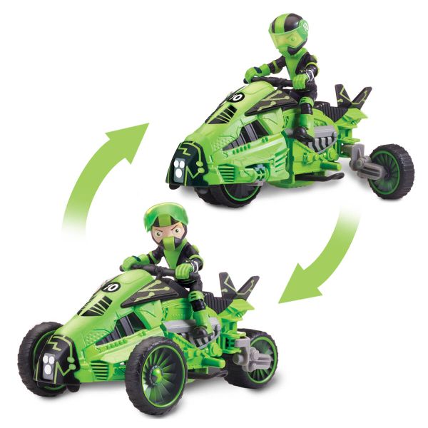 Mô hình nhân vật Ben 10 Ben's Transforming Omni-Cycle