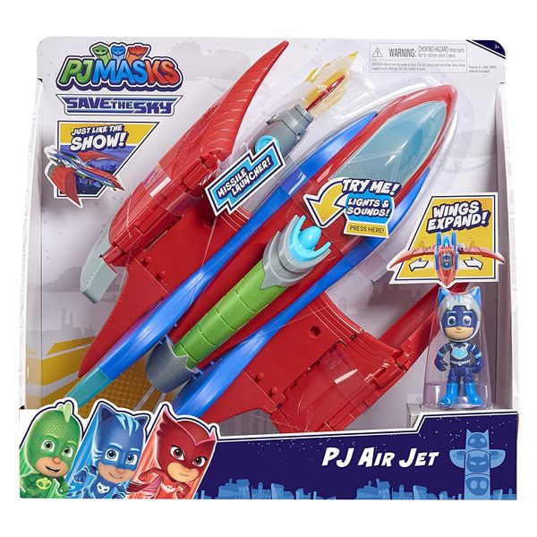 Máy bay biến hình PJ Masks Air Jet Playset
