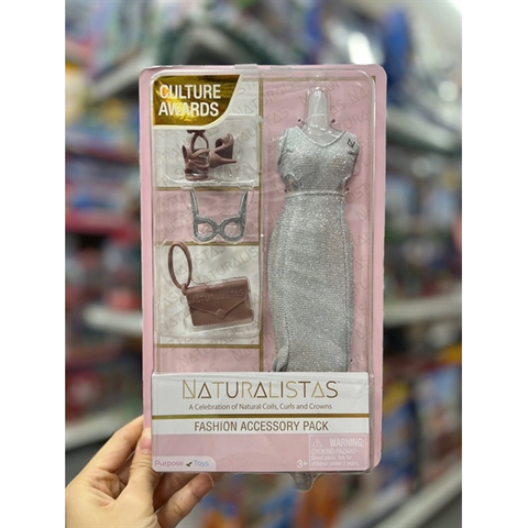 Naturalistas Fashion Pack 4-Piece Outfit and Accessories Set 