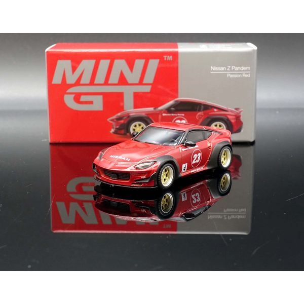 Xe hơi mô hình MINI GT 1/64 Pandem Nissan Z Passion Red (LHD))