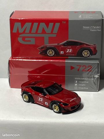  Xe mô hình MINI GT 1/64 Pandem Nissan Z Passion Red (LHD) 