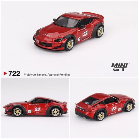  Xe mô hình MINI GT 1/64 Pandem Nissan Z Passion Red (RHD) 