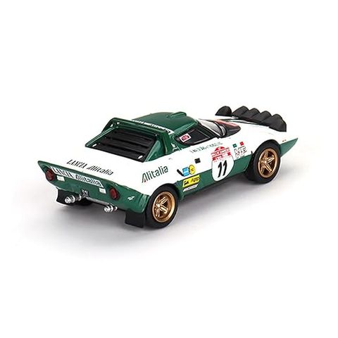  Xe mô hình MINI GT 1/64 Lancia Stratos HF Rally Sanremo 1975 Winner #11 (LHD) 