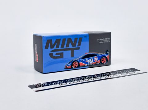  Xe mô hình Mini GT McLaren F1 GTR #33 1996 Lemans 24 Hr 