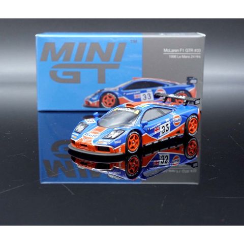  Xe mô hình Mini GT McLaren F1 GTR #33 1996 Lemans 24 Hr 