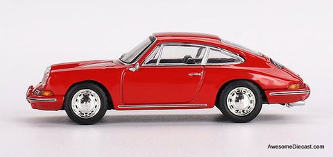  Xe mô hình MINI GT 1/64 Porsche 901 1963 Signal Red (LHD) 