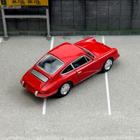  Xe mô hình MINI GT 1/64 Porsche 901 1963 Signal Red (LHD) 