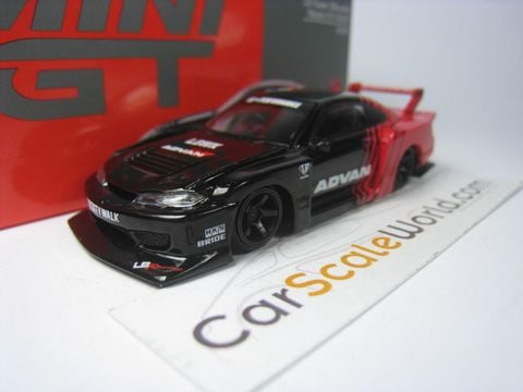  Xe mô hình MINI GT Nissan LB-Super Silhouette S15 SILVIA ADVAN RHD 