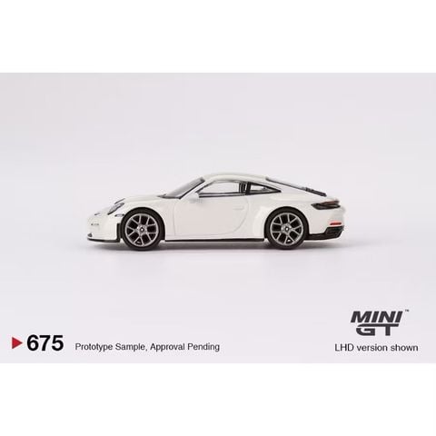  Xe mô hình MINI GT 1/64 Porsche 911 (992) GT3 Touring Crayons (Left Handle) 
