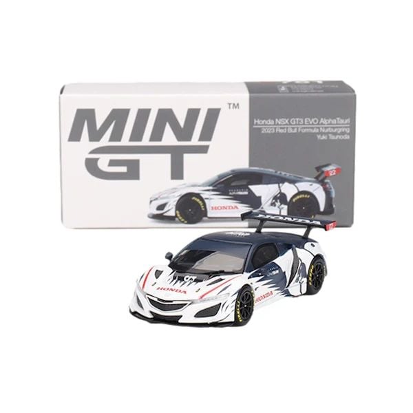 MINI GT 1/64 Honda NSX GT3 EVO Red Bull Formula Nurburgring 2023 Alpha Tauri Kakuda Hiroki