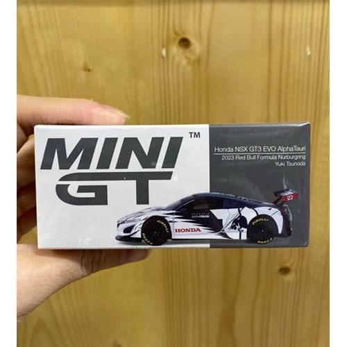 MINI GT 1/64 Honda NSX GT3 EVO Red Bull Formula Nurburgring 2023 Alpha Tauri Kakuda Hiroki