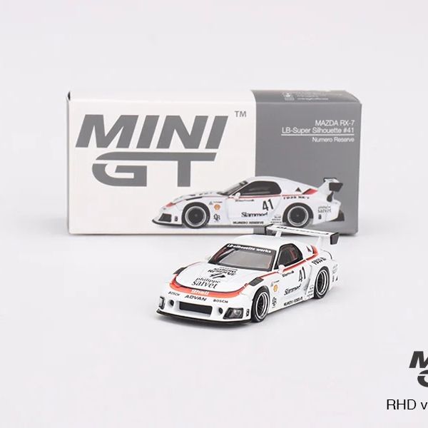 MINI GT 1/64 Mazda RX-7 LB-Super Silhouette #41 Numero Reserve (Right Handle)
