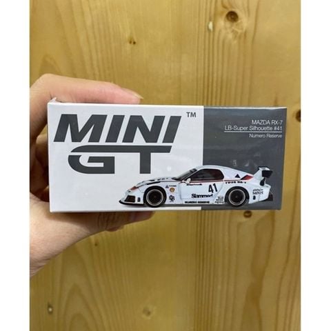  Xe mô hình MINI GT 1/64 Mazda RX-7 LB-Super Silhouette #41 Numero Reserve (Right Handle) 