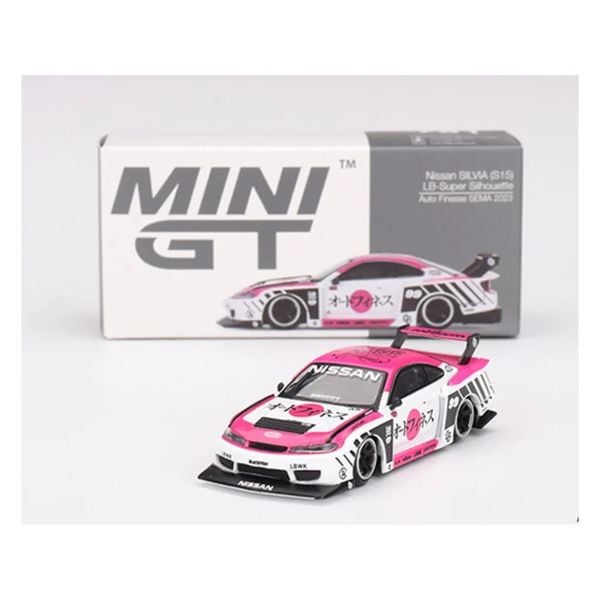 MINI GT Nissan LB-Super Silhouette Silvia S15 2023 SEMA Auto Finesse (RHD)