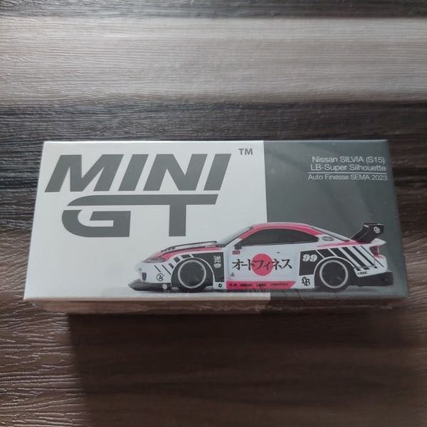 MINI GT Nissan LB-Super Silhouette Silvia S15 2023 SEMA Auto Finesse (RHD)