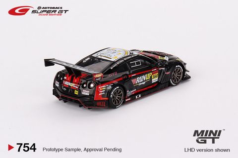  Xe mô hình MINI GT 1/64 Nissan GT-R Nismo GT300 SUPER GT Series 2023#360 RUNUP RIVAUX GT-R TOMEI SPORTS (LHD) 