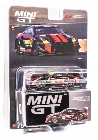  Xe mô hình MINI GT 1/64 Nissan GT-R Nismo GT300 SUPER GT Series 2023#360 RUNUP RIVAUX GT-R TOMEI SPORTS (LHD) 