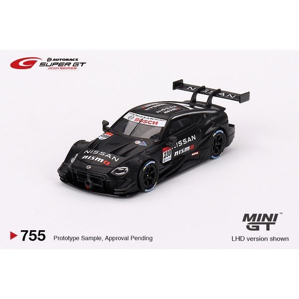 Mô hình xe MINI GT 1/64 Nissan Z GT500 NISMO SUPER GT Series 2021#230 Presentation (Left Handle)