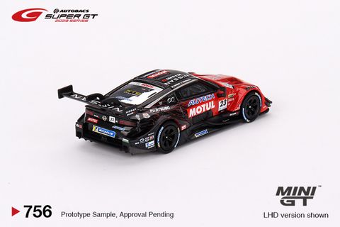  Mô hình xe MINI GT 1/64 Nissan Z GT500 NISMO SUPER GT Series 2023#23 MOTUL AUTECH Z (Left Handle) 