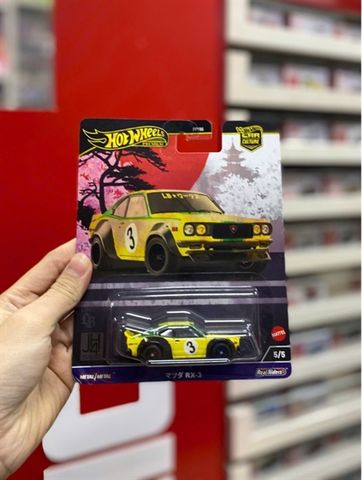  Xe mô hình HRV84 Hot Wheels Car Culture Japan Historics 4 Mazda RX-3 