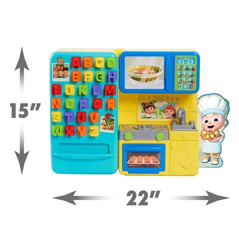 96216 Just Play CoComelon Learning Kitchen, 34-Pieces 