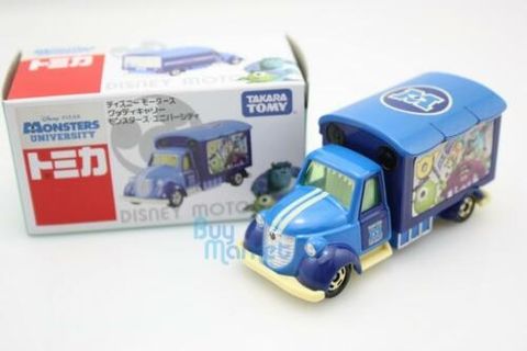  Tomica Disney Motors Sulley Jolly Float Monsters University Toys Car 