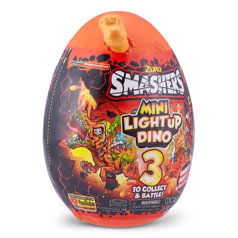  Đồ chơi Trứng Khủng Long Mini Phát Sáng Bí Ẩn Smasher 