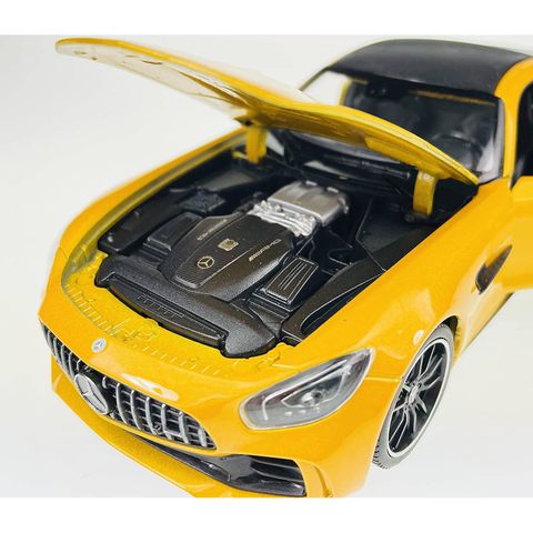  Mô hình xe Mercedes-AMG GTR 1:24 Welly- 24081W- Vàng 